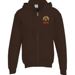 Gildan Full-Zip Hoodie - Men's - Full Color