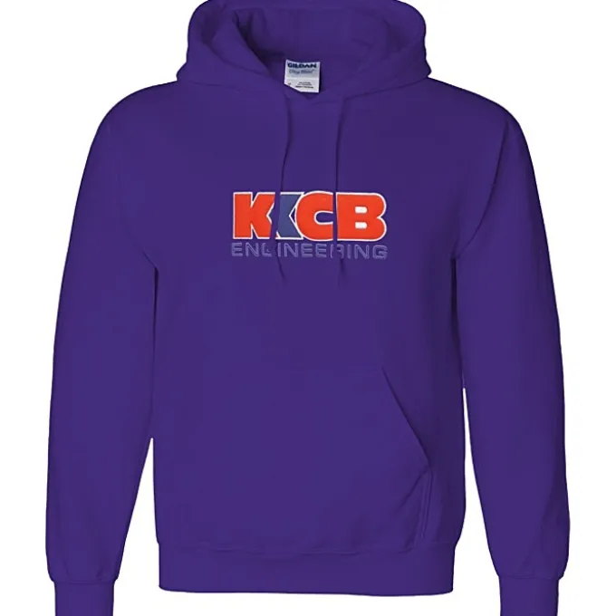Gildan 50/50 Hooded Sweatshirt - Applique Felt