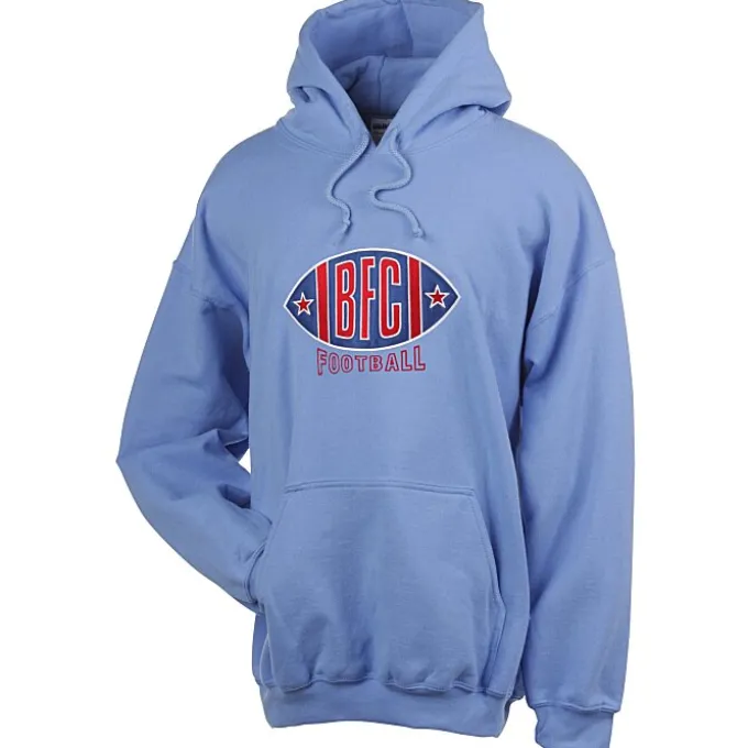 Gildan 50/50 Hooded Sweatshirt - Applique Twill