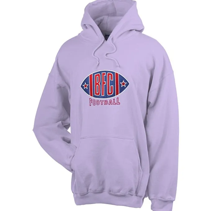 Gildan 50/50 Hooded Sweatshirt - Applique Twill