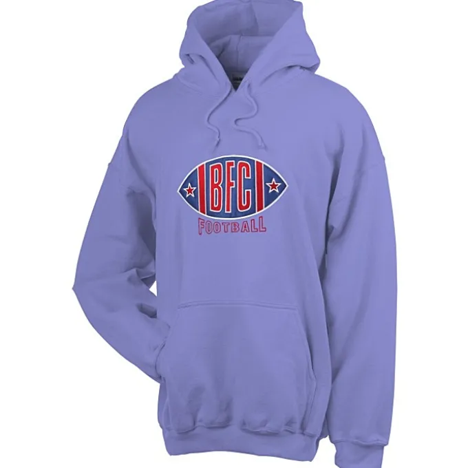 Gildan 50/50 Hooded Sweatshirt - Applique Twill