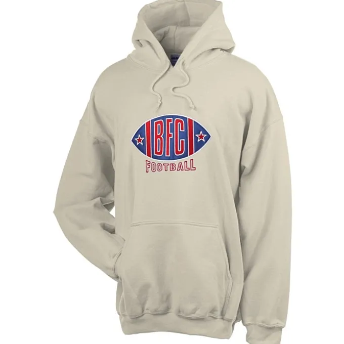 Gildan 50/50 Hooded Sweatshirt - Applique Twill