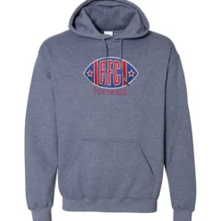 Gildan 50/50 Hooded Sweatshirt - Applique Twill