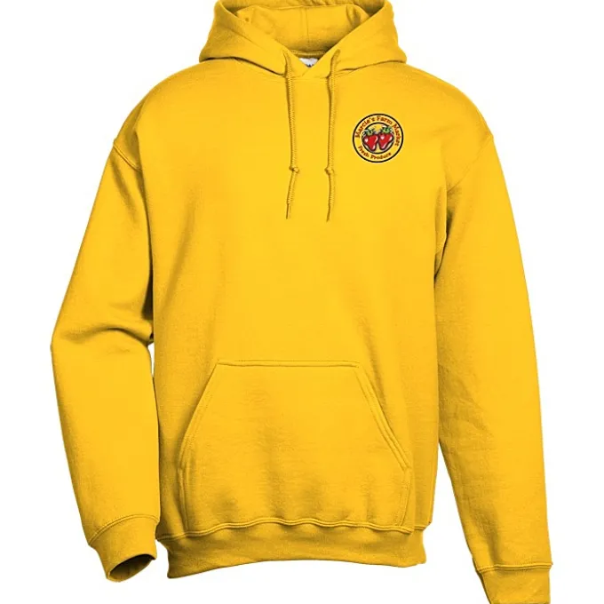 Gildan 50/50 Hooded Sweatshirt - Embroidered