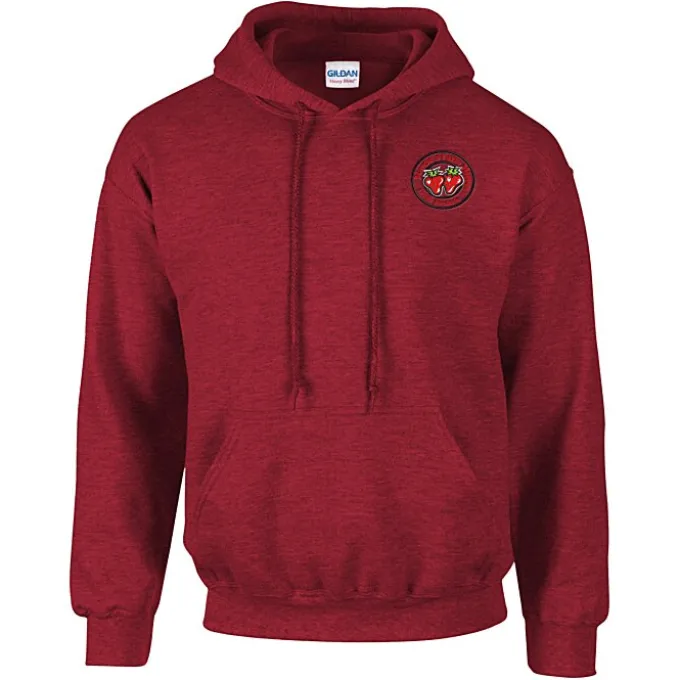 Gildan 50/50 Hooded Sweatshirt - Embroidered