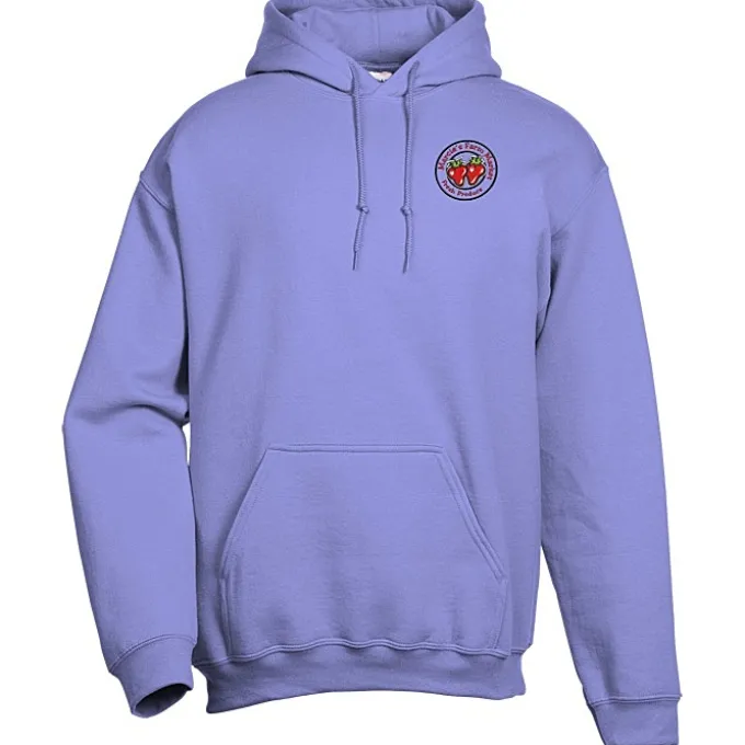 Gildan 50/50 Hooded Sweatshirt - Embroidered