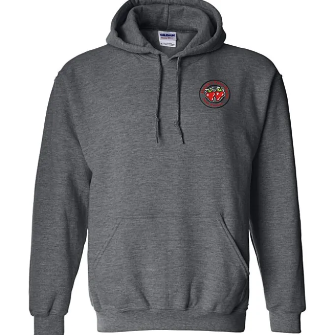 Gildan 50/50 Hooded Sweatshirt - Embroidered