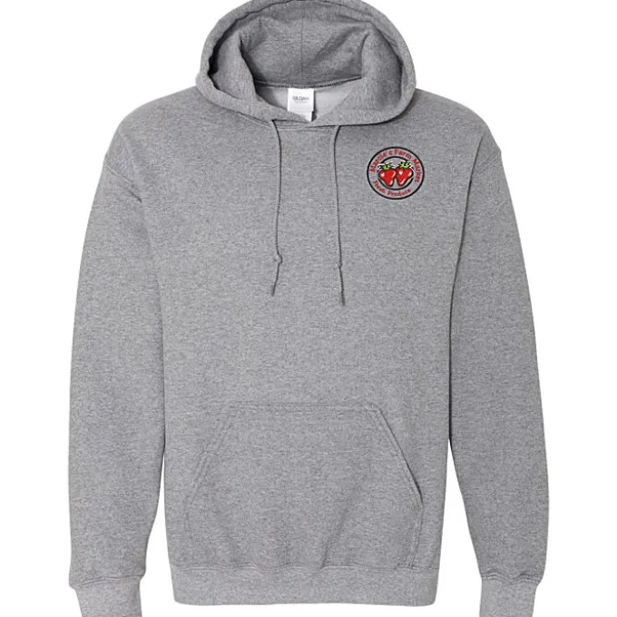 Gildan 50/50 Hooded Sweatshirt - Embroidered