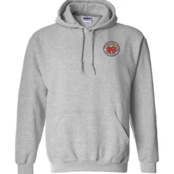 Gildan 50/50 Hooded Sweatshirt - Embroidered