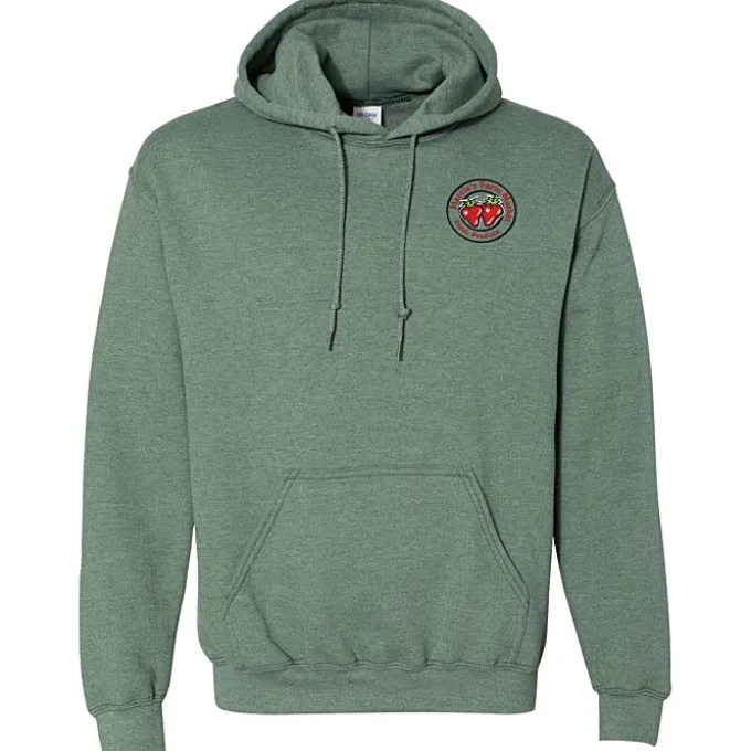 Gildan 50/50 Hooded Sweatshirt - Embroidered