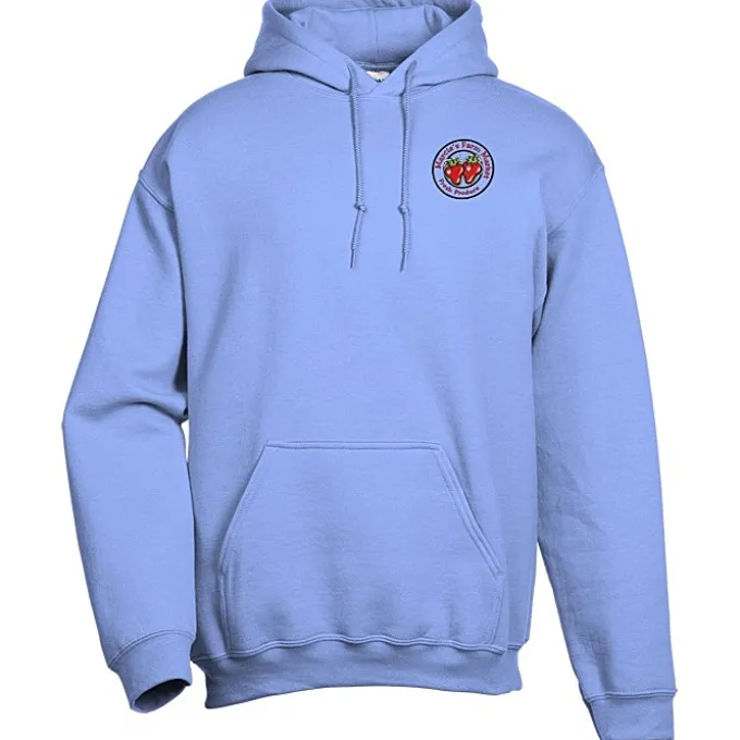 Gildan 50/50 Hooded Sweatshirt - Embroidered