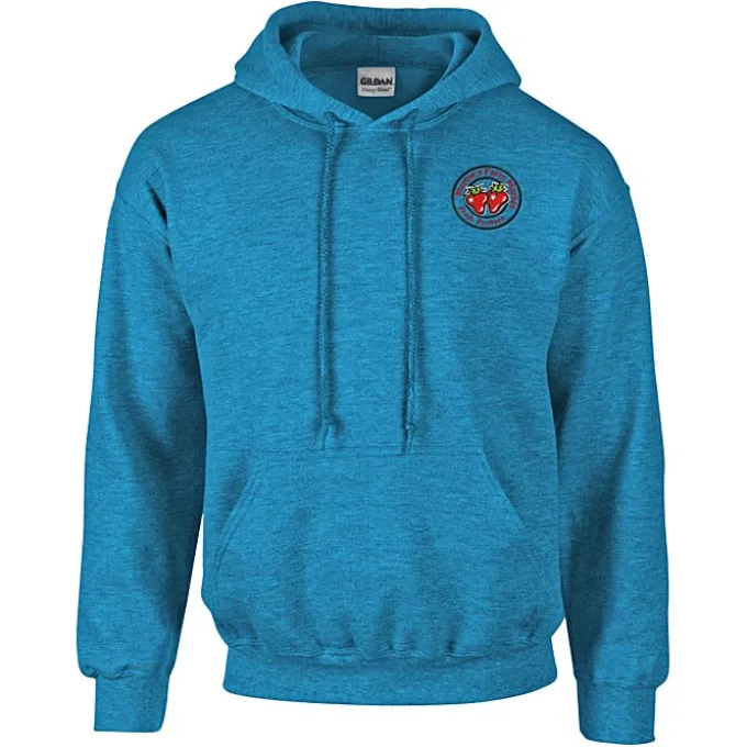 Gildan 50/50 Hooded Sweatshirt - Embroidered
