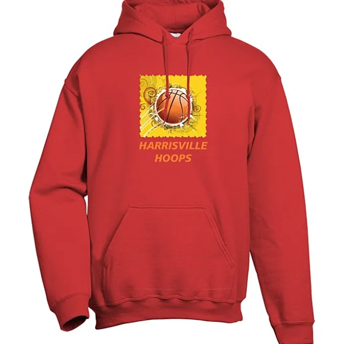 Gildan 50/50 Hooded Sweatshirt - Full Color