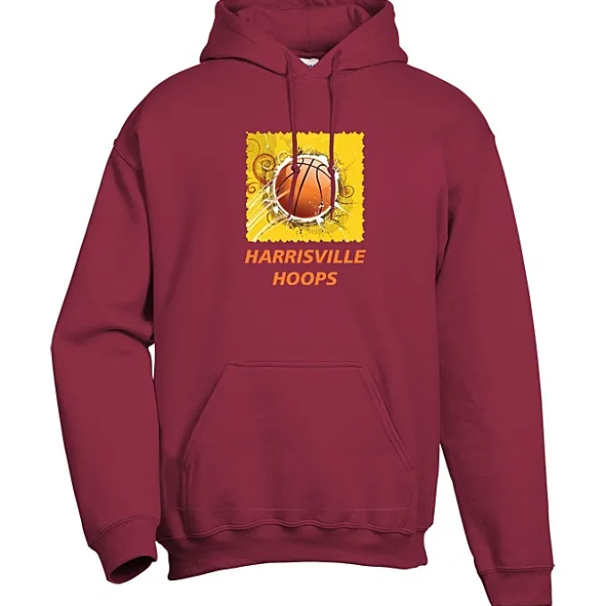 Gildan 50/50 Hooded Sweatshirt - Full Color