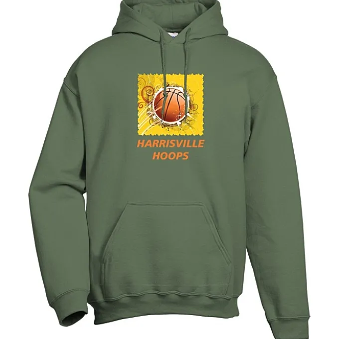 Gildan 50/50 Hooded Sweatshirt - Full Color