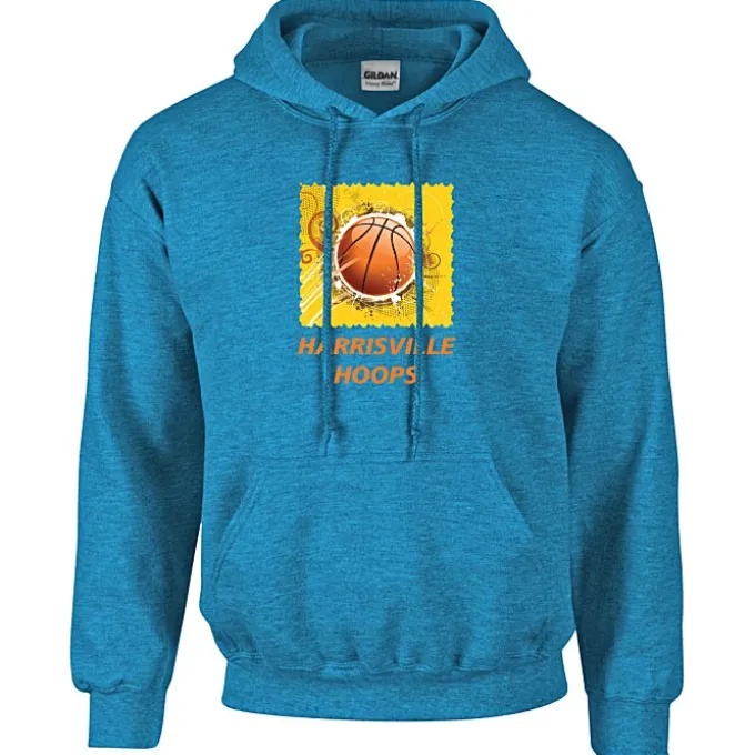 Gildan 50/50 Hooded Sweatshirt - Full Color