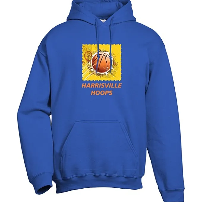 Gildan 50/50 Hooded Sweatshirt - Full Color