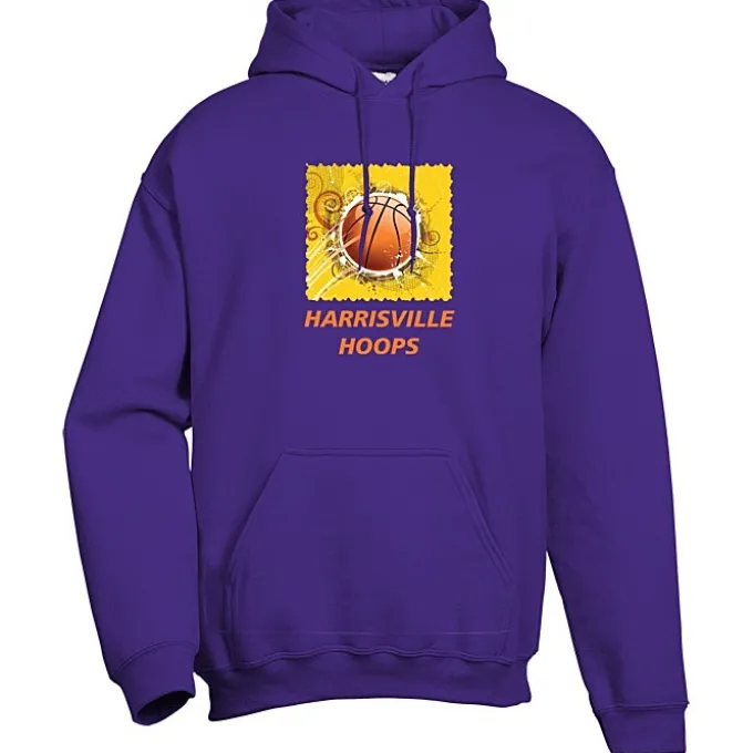 Gildan 50/50 Hooded Sweatshirt - Full Color