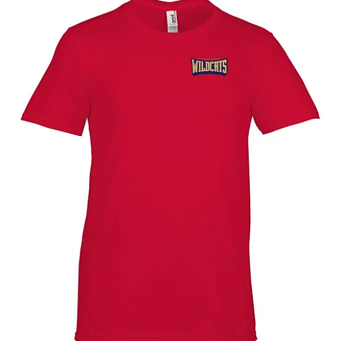 Gildan Lightweight T-Shirt - Men's - Embroidered