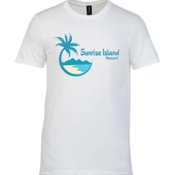 Gildan Lightweight T-Shirt - Men's - White - Full Color