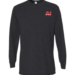 Gildan 5.3-oz Cotton LS T-Shirt - Embroidered