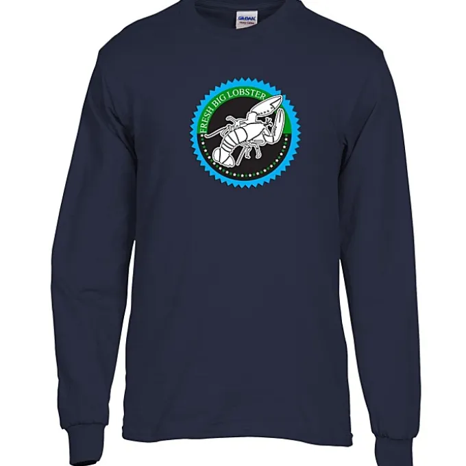 Gildan 5.3-oz Cotton LS T-Shirt - Full Color - Colors