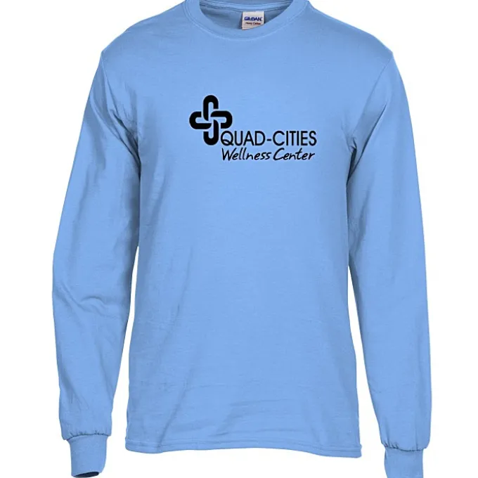 Gildan 5.3-oz Cotton LS T-Shirt - Screen