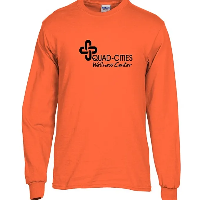 Gildan 5.3-oz Cotton LS T-Shirt - Screen