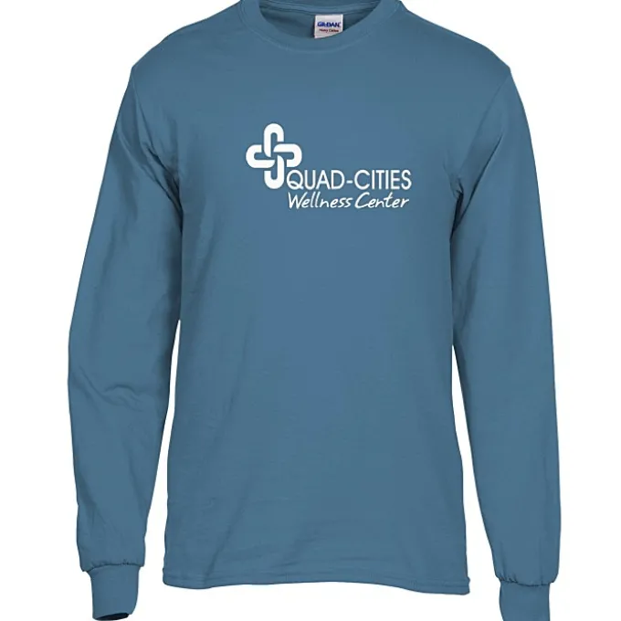 Gildan 5.3-oz Cotton LS T-Shirt - Screen