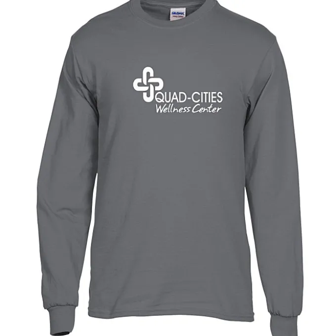 Gildan 5.3-oz Cotton LS T-Shirt - Screen