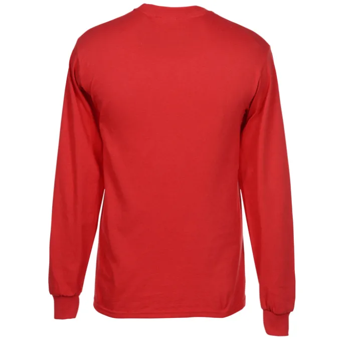 Gildan 5.3-oz Cotton LS T-Shirt - Screen