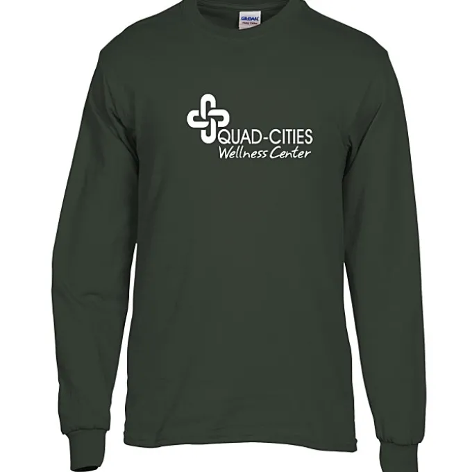 Gildan 5.3-oz Cotton LS T-Shirt - Screen