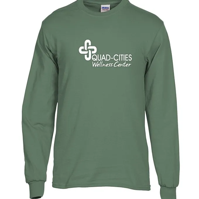 Gildan 5.3-oz Cotton LS T-Shirt - Screen