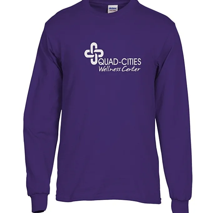 Gildan 5.3-oz Cotton LS T-Shirt - Screen