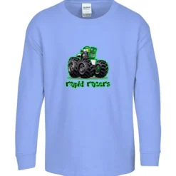 Gildan 5.3-oz Cotton LS T-Shirt - Youth - Full Color - Color