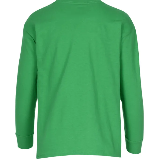 Gildan 5.3-oz Cotton LS T-Shirt - Youth - Full Color - Color