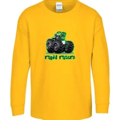 Gildan 5.3-oz Cotton LS T-Shirt - Youth - Full Color - Color