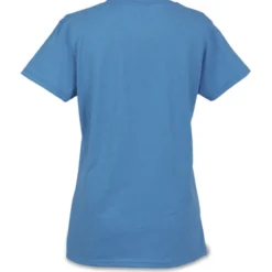 Gildan 5.3-oz Cotton T-Shirt - Ladies' - Embroidered