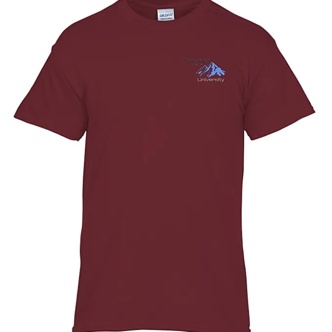 Gildan 5.3-oz Cotton T-Shirt - Men's - Embroidered