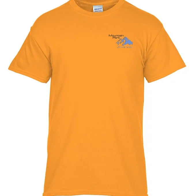 Gildan 5.3-oz Cotton T-Shirt - Men's - Embroidered