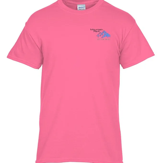 Gildan 5.3-oz Cotton T-Shirt - Men's - Embroidered