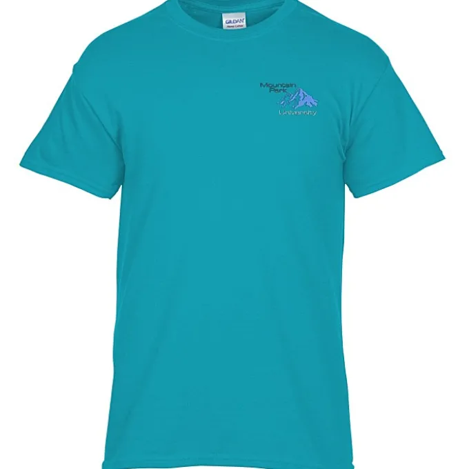 Gildan 5.3-oz Cotton T-Shirt - Men's - Embroidered