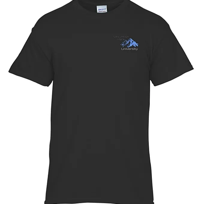 Gildan 5.3-oz Cotton T-Shirt - Men's - Embroidered