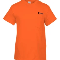 Gildan 5.3-oz Cotton T-Shirt with Pocket - Men's - Screen
