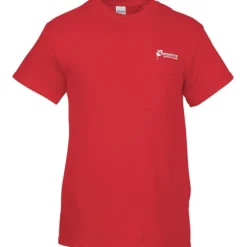 Gildan 5.3-oz Cotton T-Shirt with Pocket - Men's - Screen