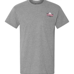 Gildan 5.3-oz Cotton T-Shirt with Pocket - Men's - Embroidered
