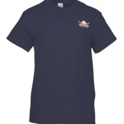 Gildan 5.3-oz Cotton T-Shirt with Pocket - Men's - Embroidered