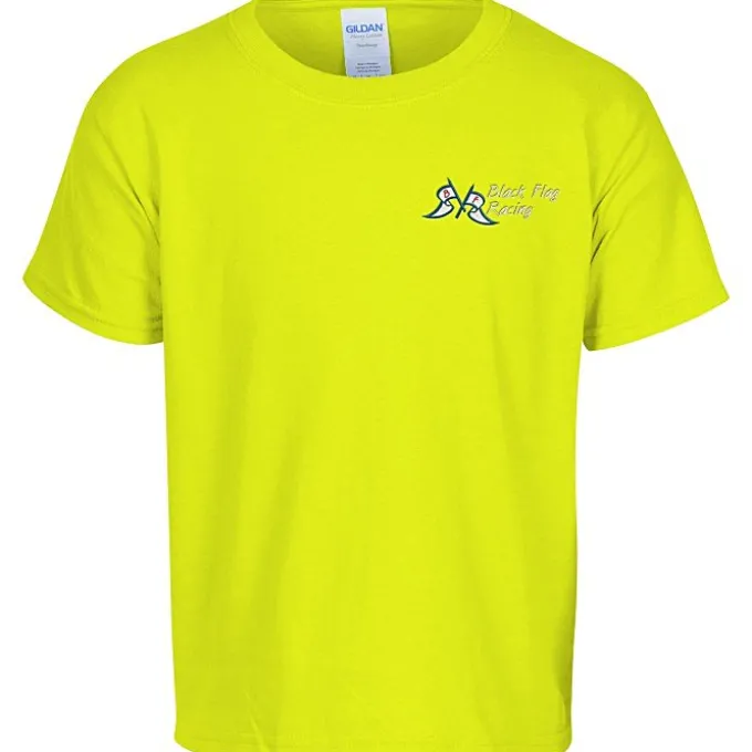 Gildan 5.3-oz Cotton T-Shirt - Youth - Embroidered
