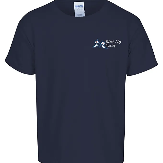 Gildan 5.3-oz Cotton T-Shirt - Youth - Embroidered