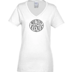 Gildan 5.3-oz Cotton V-Neck T-Shirt - Ladies'